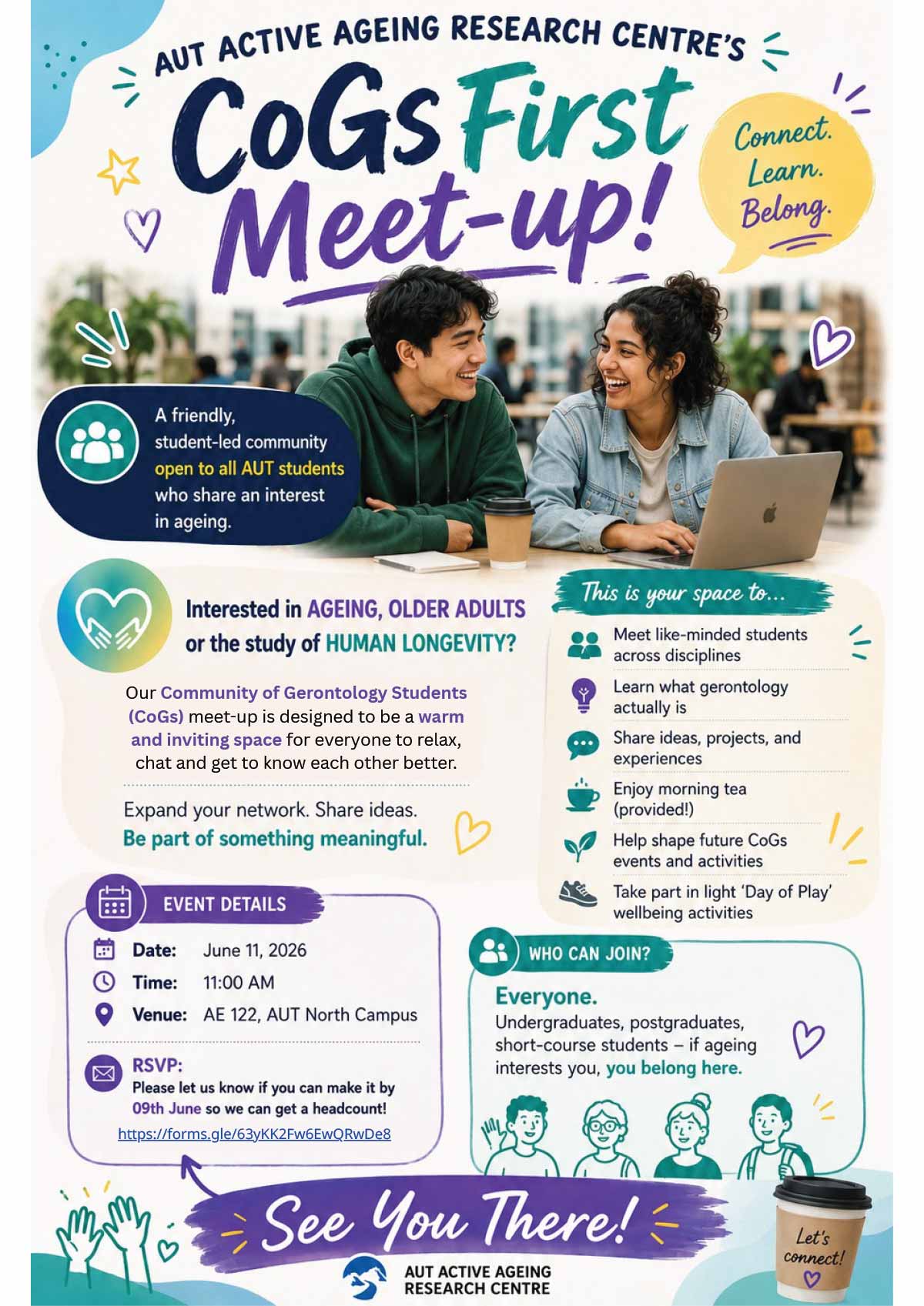 Cogs first meet up flyer